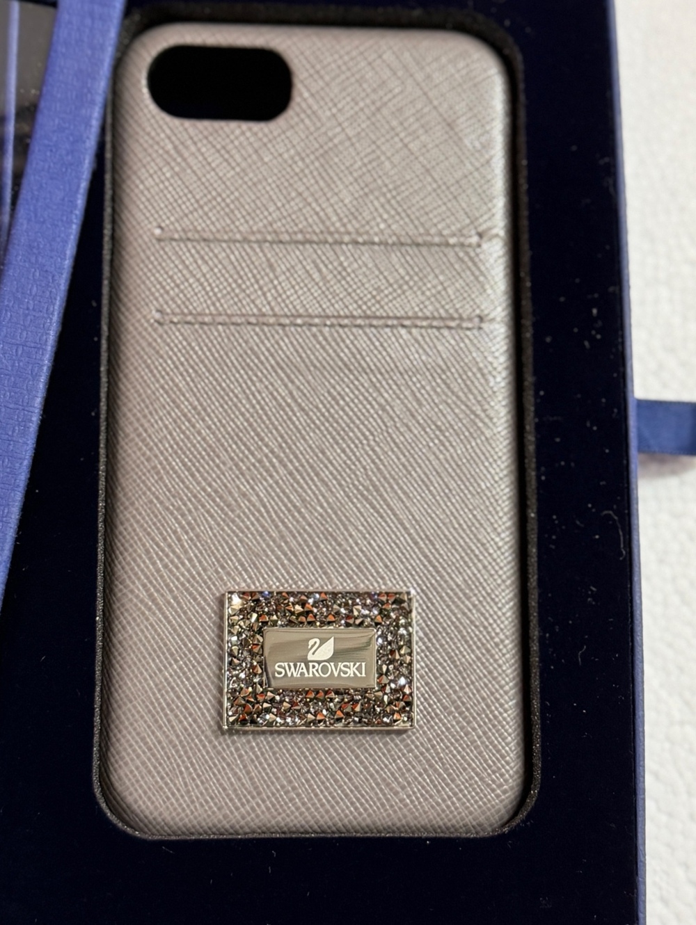 Swarovski Crystal Embellished iPhone 7 Case with Card Slots